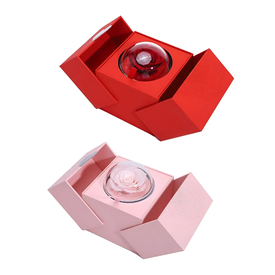 PETAL PERCH Eternal Flower Display Gift Box | RAMODO JEWELRY